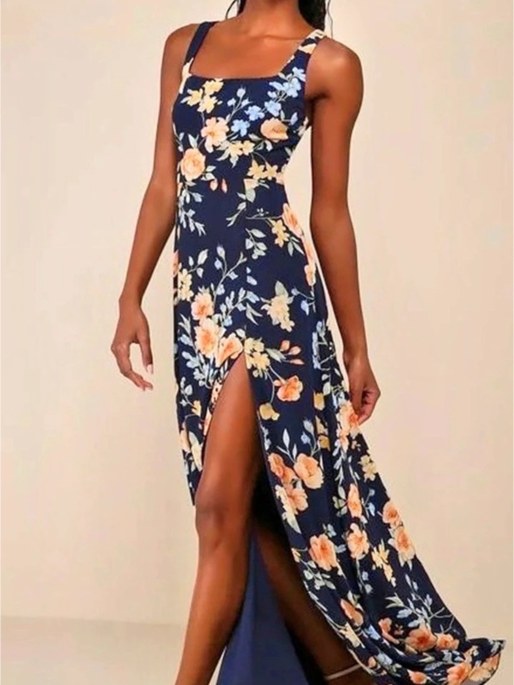 Lulus Floral Maxi